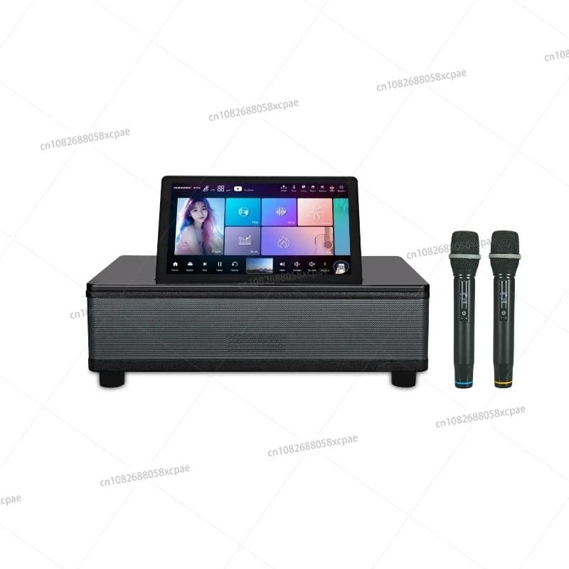 Sistema Karaoke All-in-One di Nuovo Design, Macchina Karaoke Portatile 6-in-1