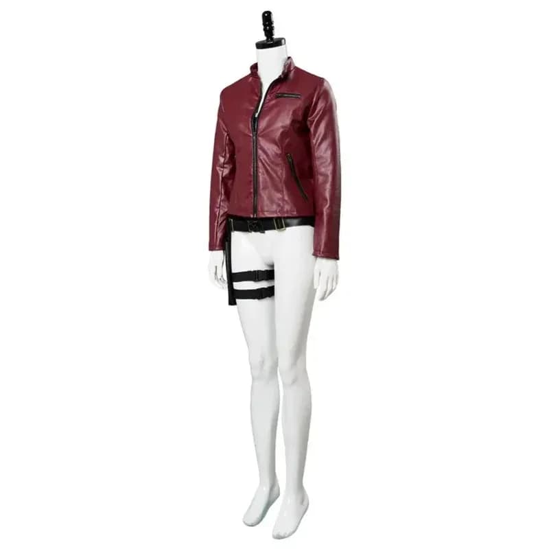 Remake Claire Redfield Cosplay Costume Cosplay Jacket Outfit Women Adult Girls Halloween Mades Carnival Costumes Customized; 2'd,5.h;