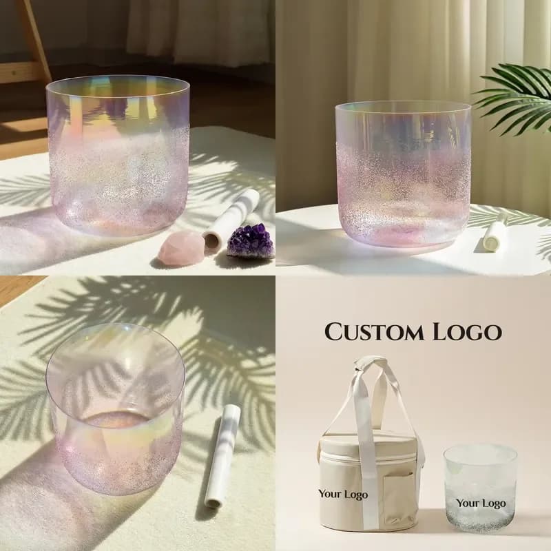 【CHIMU HOME】 High Quality 432Hz Sound Healing Instrument for Crystal Singing Bowl Amethyst Quartz Meditation Therapy