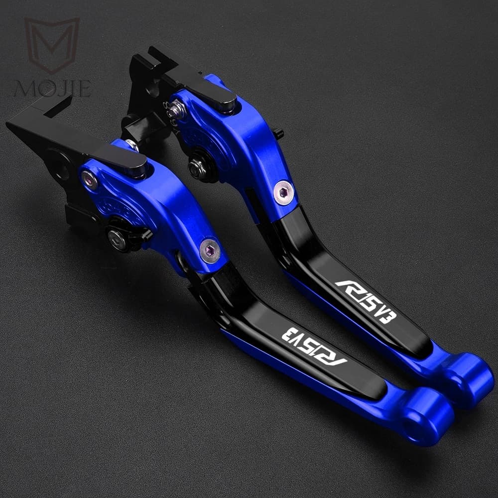 Motorcycle CNC Brake Lever Clutch Lever Set Handle Guard Levers FOR YAMAHA R15 V3 R15V3 2017 2018 2019 2020 2021 2022 2023 2024