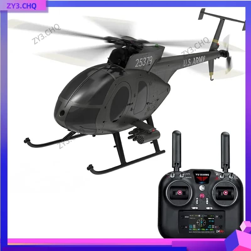 Yuxiang F119S Elicottero telecomandato 2025 Nuovo modello di simulazione dell'immagine armata di uccellino con posizionamento GPS Elicotteri RC
