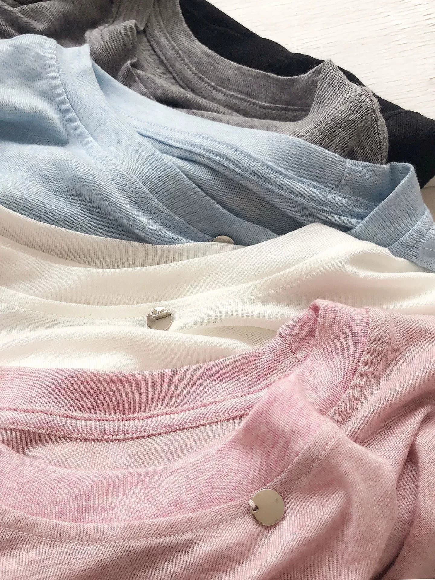 Lightweight Soft Long Sleeve T-Shirt Casual Summer Comfortable Pure Color Mask Top Korean Style Loose Fit Breathable Women's Tee