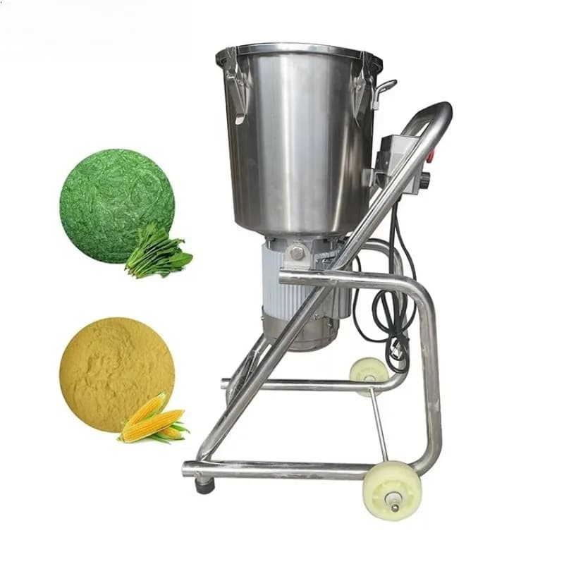 Stainless Steel Food Tripper Electric Motor Fruit and Vegetable Blender Harvest and Apple Grinder for Commercial Use in Home Kitchen