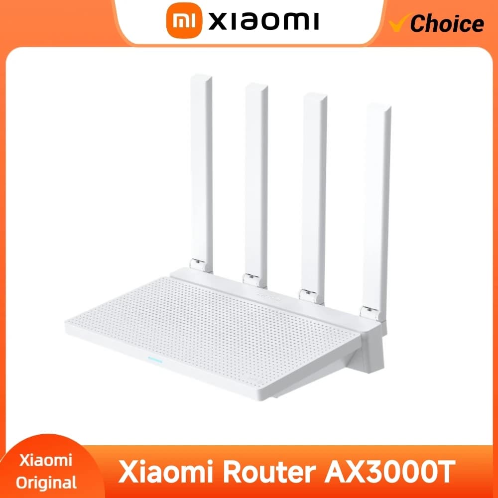 Router Originale Xiaomi AX3000T IPTV Mesh Networking con Porte Gigabit Ethernet, Acceleratore di Gioco, Ripetitore, Modem e Amplificatore di Segnale