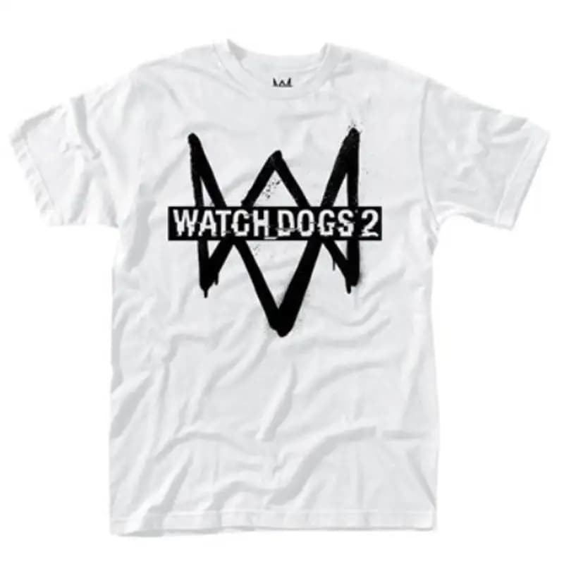 T-shirt with logo Watch Dogs 2 Tg S Nuevo