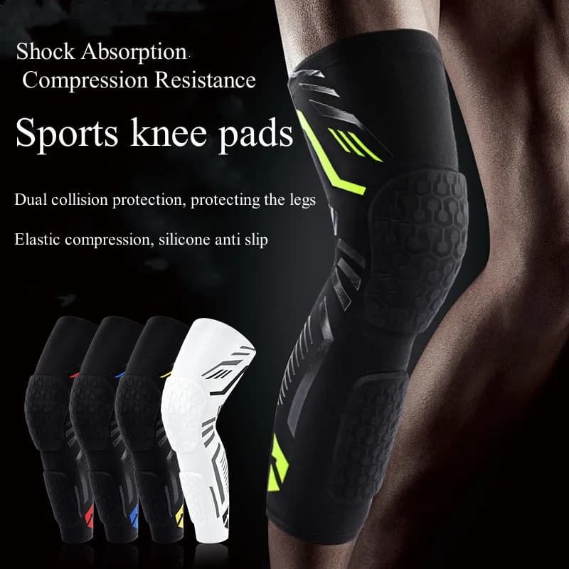 1 pz ginocchiera compressione supporto per ginocchio schiuma protezione rotuleo basket pallavolo gamba manica artrite ginocchiere articolare