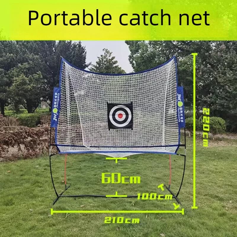 Rete da Tennis Smontabile Leggera e Portatile, Rete per Allenamento Tennis Resistente, Rete per Raccogliere Palline, Attrezzatura Sportiva Professionale