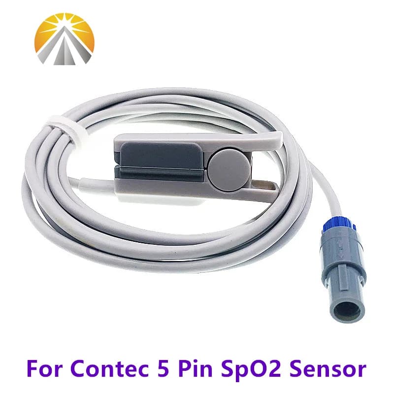 Per Contec SpO2 Sensore CMS6000 Serie 5 Pin Bambino Adulto Neonati Tipo Veterinario Biolight M6 M12 Uscita PD Digitale Sonda SAO2