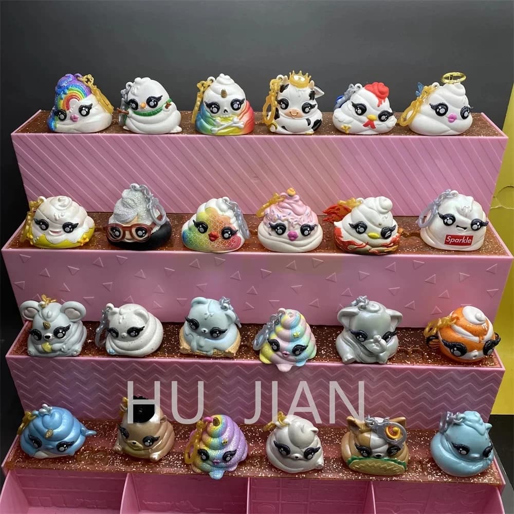 Originale multi-stile opzionale campione slime unicorn poop storage box giocattoli per la casa dei giochi per bambini