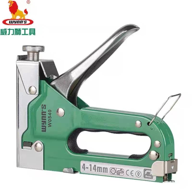 Chiodatrice manuale ad aria di alta qualità e chiodatrice per punti metallici Chiodatrice in acciaio speciale per lavori con scanalature per cavi Un must - hanno un strumento per la lavorazione del legno