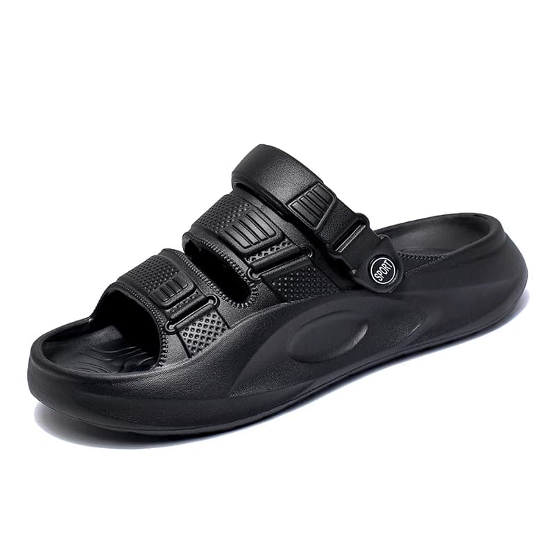 Sandali Casual da Uomo alla Moda di Grandi Dimensioni, Leggeri con Suola Spessa, Comodi per Camminare, Ciabatte Unisex
