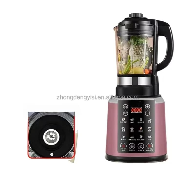 Airo 800W High Speed Heating Blender - 1750ML Glass Jar Multifunctional Electric Food Processor