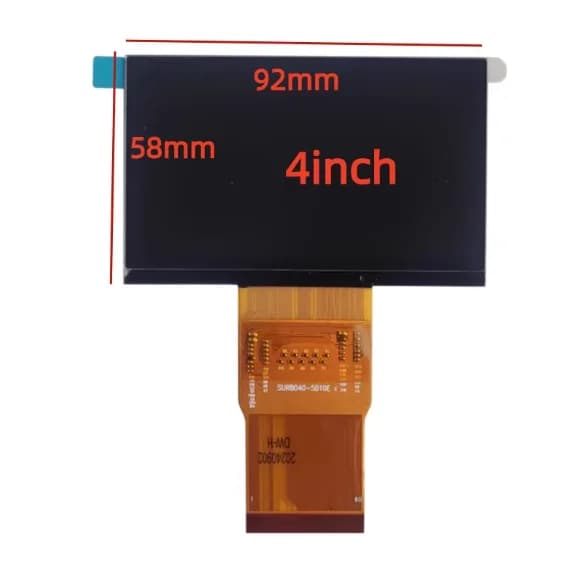 Nuovissimo schermo LCD per proiettore SURB040-5010E da 4 pollici