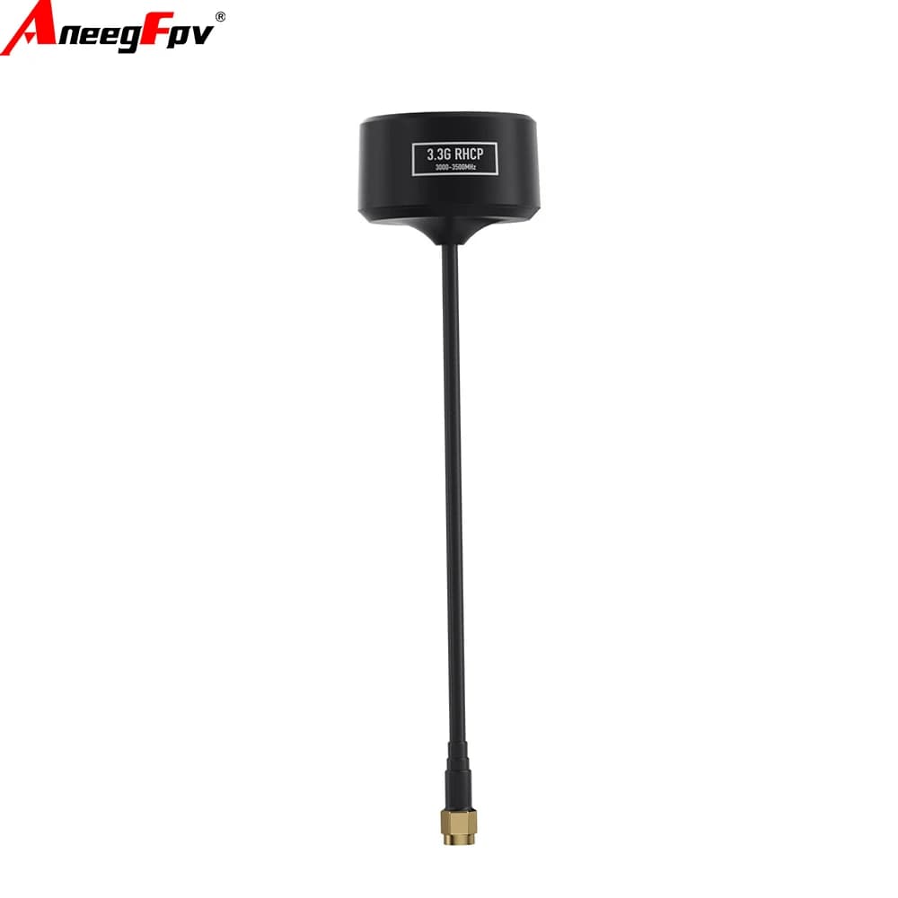 Antenna GEPRC SOMA 3.3GHz ad Alto Guadagno RHCP MMCX per Aggiornamento Segnale Drone FPV MATEN 3.3G 3W VTX Pro