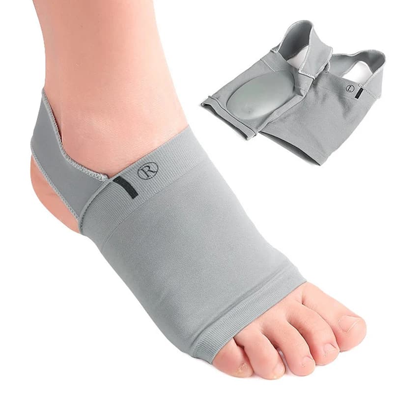 1 paio di maniche di supporto per arco fascite plantare speroni per tallone cinturino per la cura del piede piedi piatti alleviare il dolore calzini per maniche solette plantari Pad