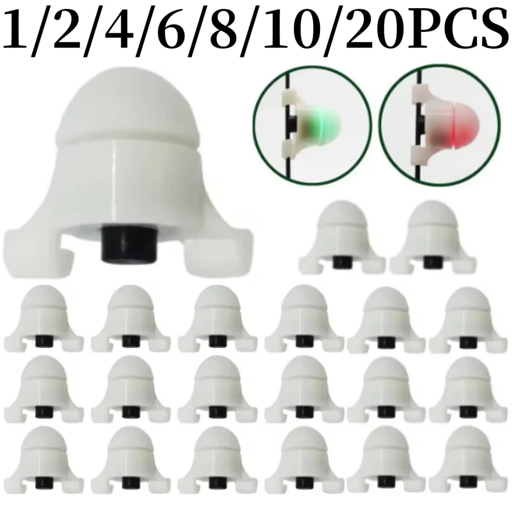 Alarm bite of fishing Night alert Angle bite alert Fishing rod tip Clip on fish bite alarm LED light