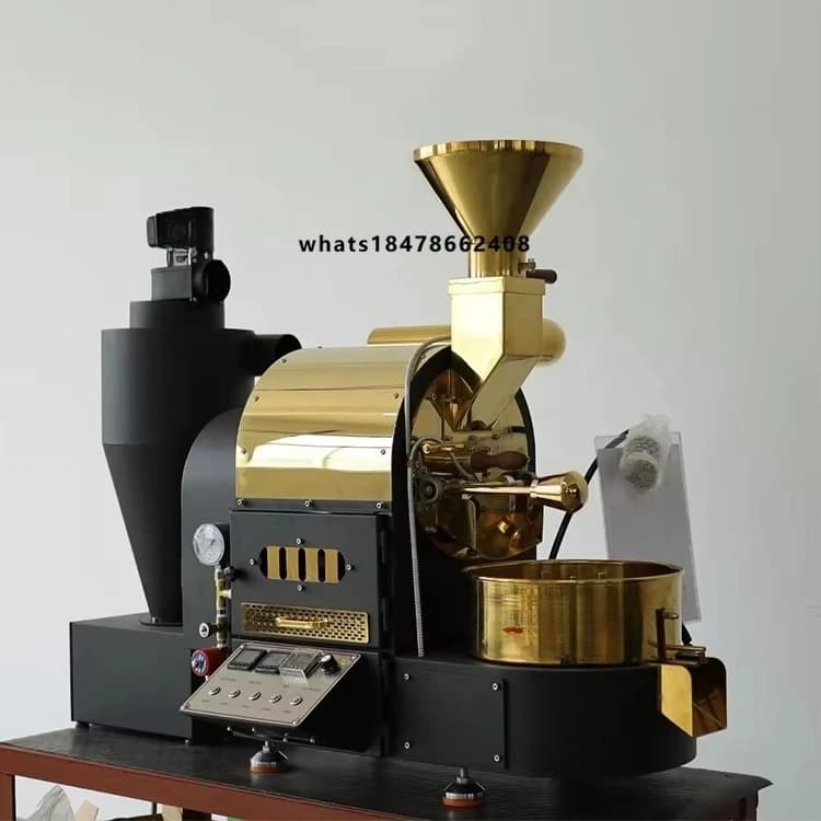 Yoshan Home Commercial Small Mini Stainless Steel 1Kg 2Kg 3Kg Coffee Roaster Green Beans Roasting Machine for Cafe Shop