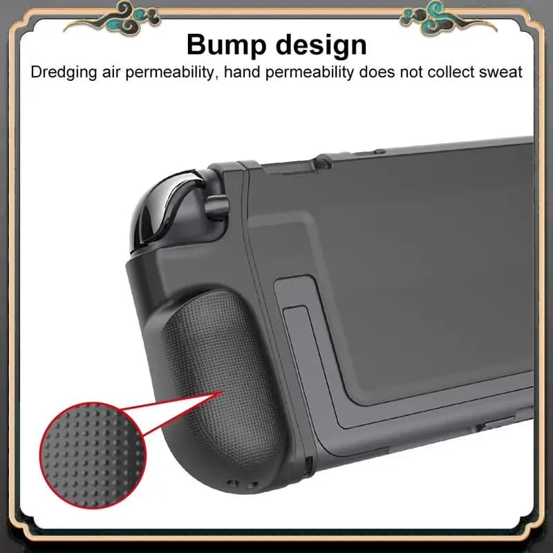 Custodia ASMA-TPU per Switch 2 Per Switch 2 Custodia protettiva Guscio a mano Impugnatura ergonomica Cover per Nintendo Switch 2