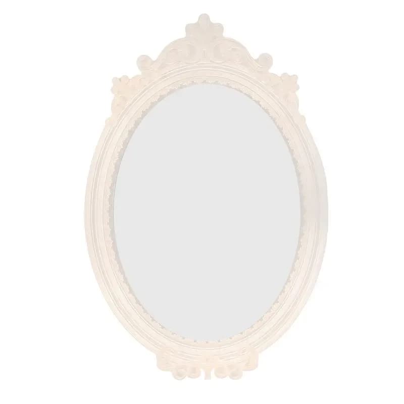 Specchio cosmetico francese intelligente a LED, specchio rotondo con regolazione continua del bagno antiappannante al tocco
