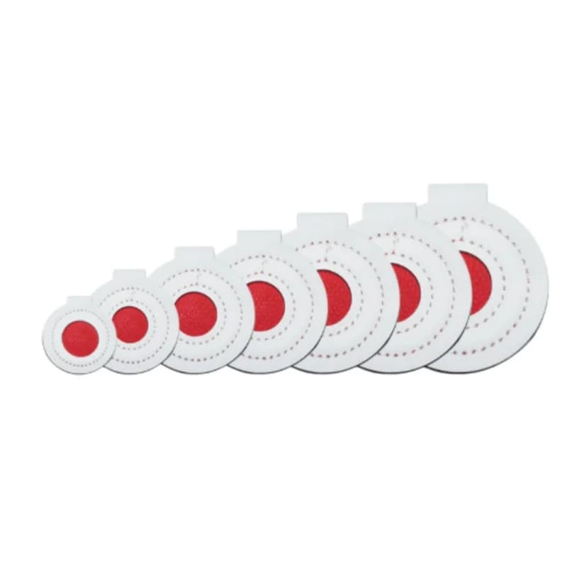 Bersaglio per Tiro con Fionda 2/3/4/5/6/7/8 Cm in Fibra Ultrafine, Attrezzatura per Allenamento e Competizione