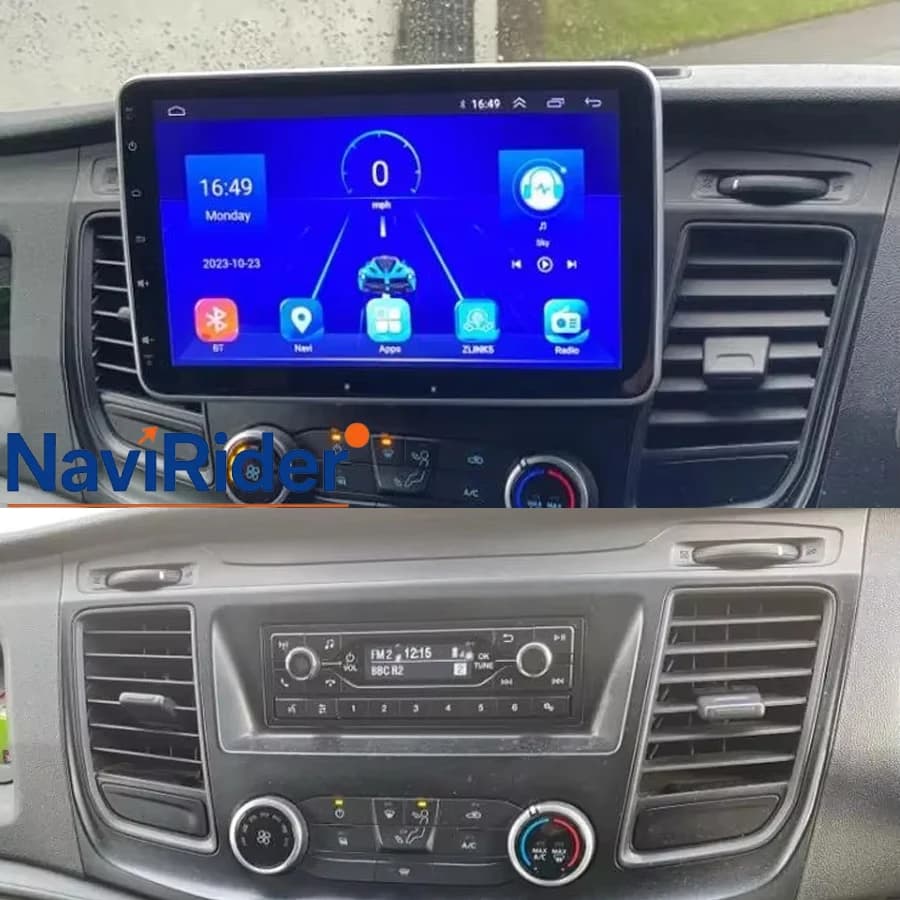 10.1" Android Screen For Ford Transit Custom Bj 2018 2021 GPS Car Multimedia Video Player AutoRadio CarPlay Head Unit Carplay