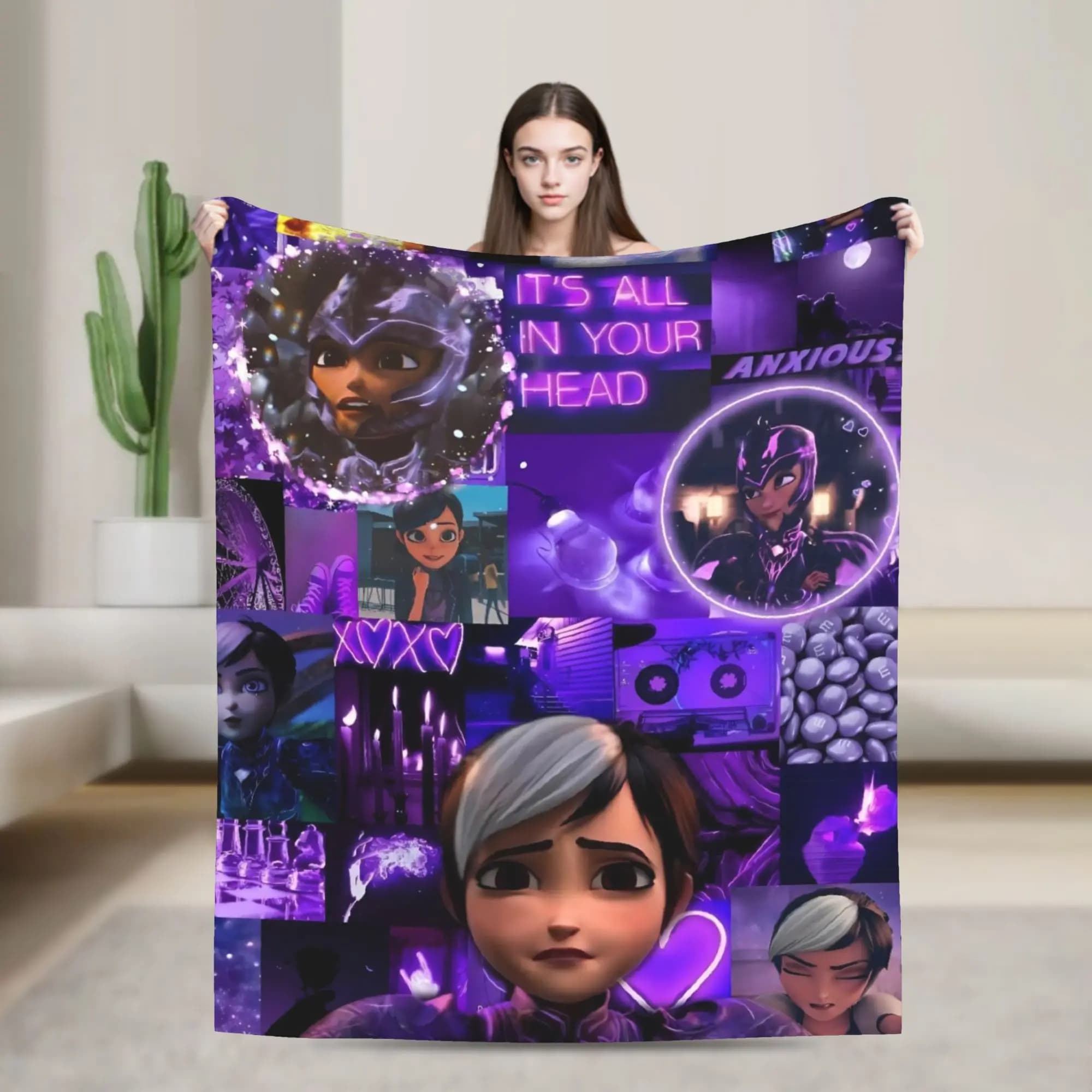 Trollhunters Tales Of Arcadia Blanket Quality Soft Warm Bedding Throws Winter Camping Home Decor Comfortable Bedspread