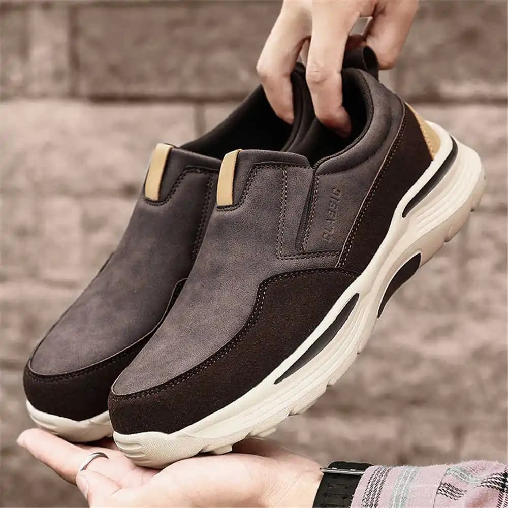 Scarpe da Trekking Senza Lacci Antiscivolo per Uomo, Sneakers Turistiche, Scarpe Sportive 37, Design Unico