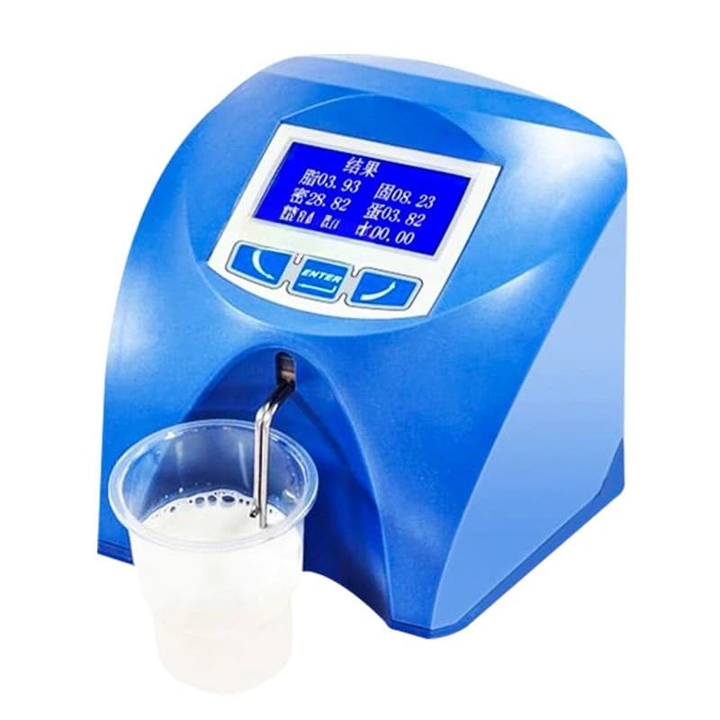Milk Detector Fresh milk goat milk Powder milk Lactose Milk products Fat proteins Quick detection Milk composition analyzer