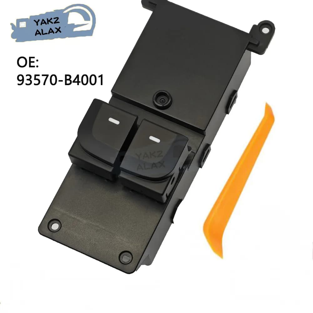 Per Hyundai i10 2013-2019 93570-B4001 Interruttore Alzacristallo Elettrico Anteriore Sinistro