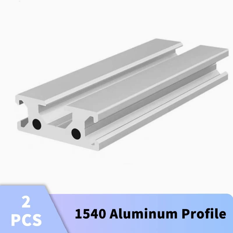 2PCS 1540 Profilo di Alluminio Estrusione Standard Europeo Anodizzato Guida Lineare Estrusione di Alluminio 1540 Profilo per Stampante 3D CNC P