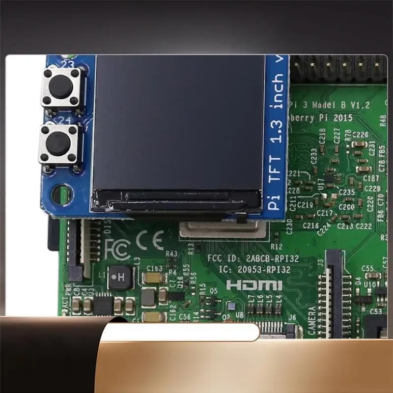Per Raspberry Monitor Mini PI TFT Da Display IPS da 1,3 pollici HD Schermo Raspberry Pie Speciale Schermo-N35R