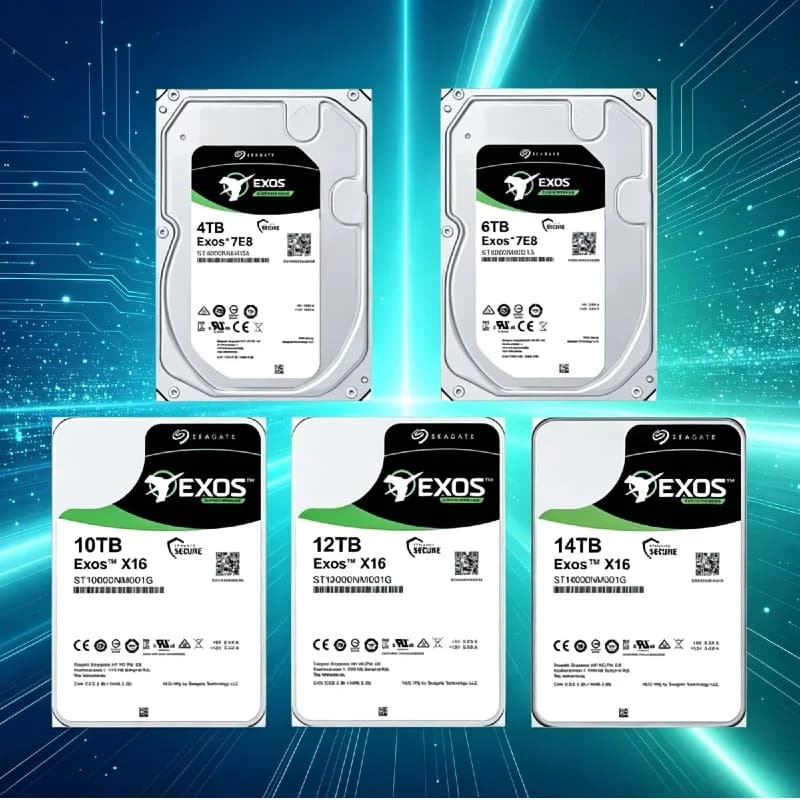FOR New Seagate IronWolf Pro 3.5" SATA OEM Hard Drive Multiple Capacities 4TB-16TB High Durability RAID Storage For Business NAS