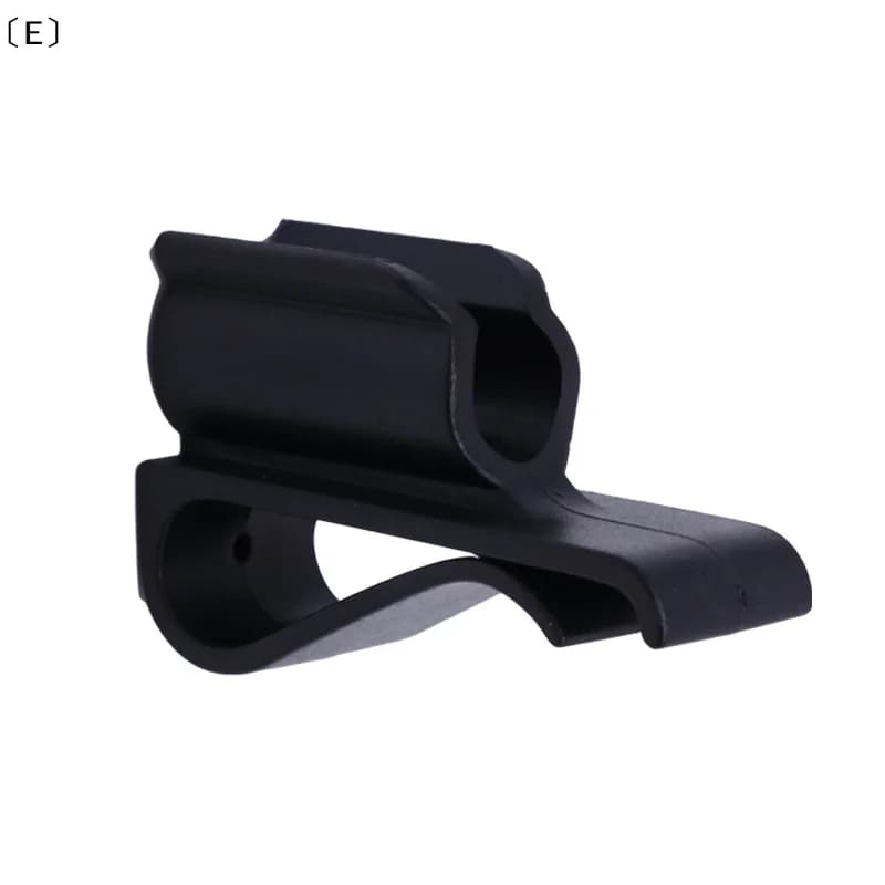 Clip Porta Putter da Golf in Plastica Semplice, Organizzatore per Sacca da Golf, Contenitore per Palline e Marker, Nero, Accessori per Allenamento Golf