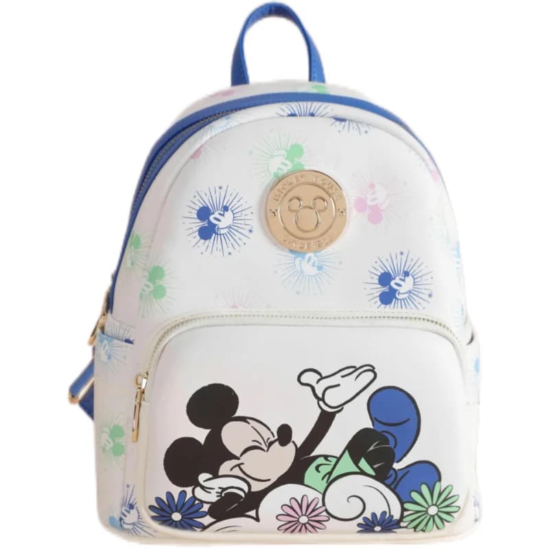 Disney School Bag Animation Backpack Student Trend Casual Backpack PU Waterproof Bag Fashion