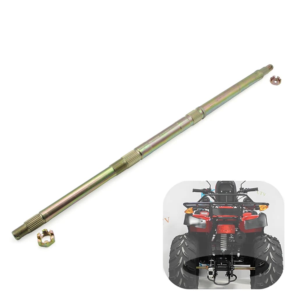 ATV 800mm/810mm Rear Axle For GY6 125cc 150cc Quad Go Kart UTV Buggy Electric 4-Wheeler Chinese Taotao