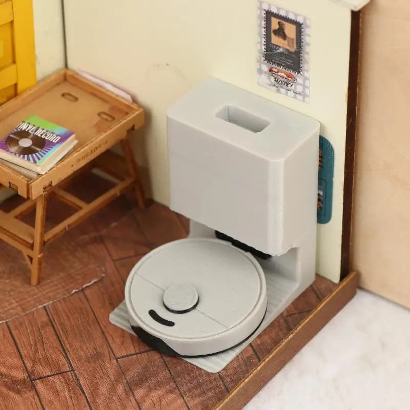 Nuovo Proiettore Miniatura 1/12 per Casa delle Bambole, Modello di Proiettore Simulato con Telecomando, Ornamenti per Micro Scene, Giocattoli Decorativi