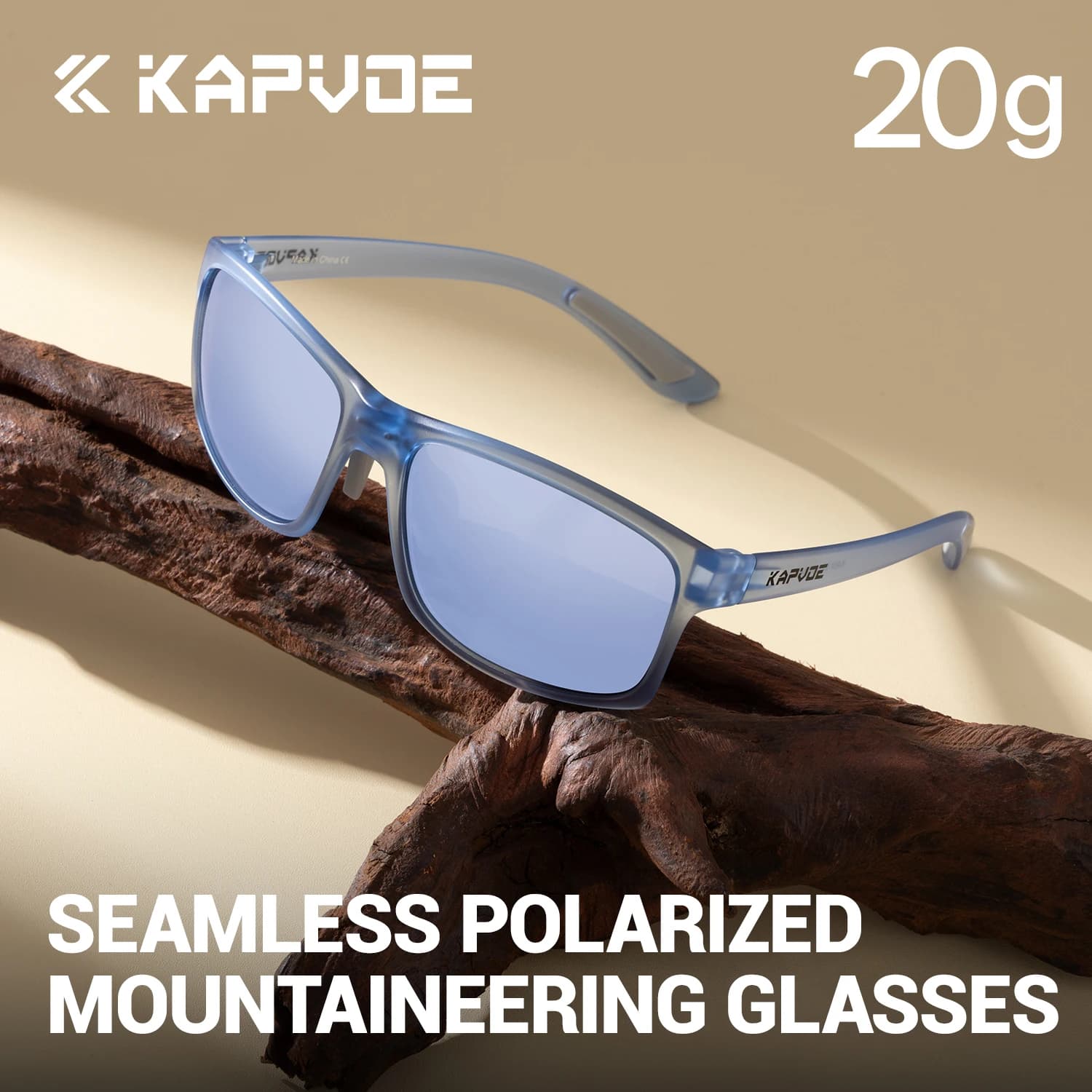 Polarized Sunglasses KAPVOE for Hiking and Cycling, MTB Glasses for Men, Bicycle Equipment, Fishing, Open Sports and Driving