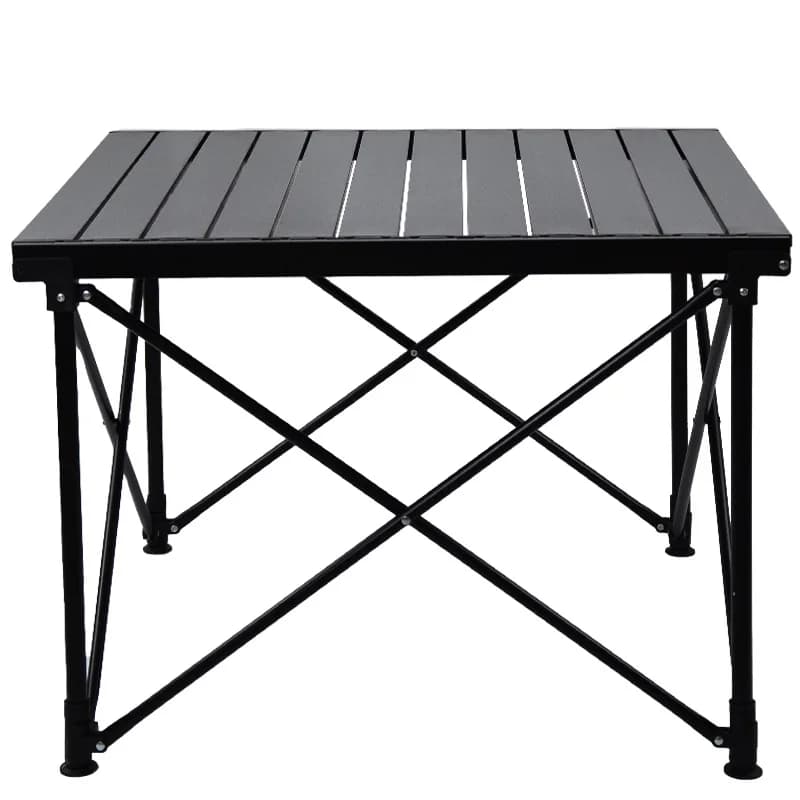 Tavolo da Campeggio Portatile Leggero per Esterni, Tavoli Pieghevoli in Alluminio con Gambe Telescopiche, Mini Tavolo da Cucina Pieghevole per Campeggio