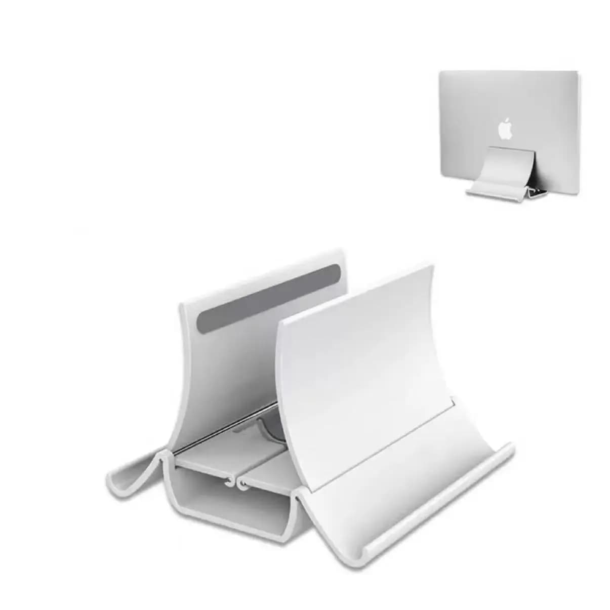 Supporto Verticale per Laptop con Dissipazione del Calore, Antiscivolo, con Sensore di Gravità, per iPad Pro e Tablet