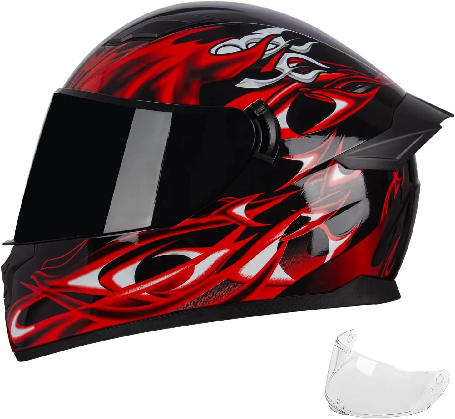 Caschi da moto Casco da moto integrale per bici da strada Moto per adulti Caschi omologati DOT F-700