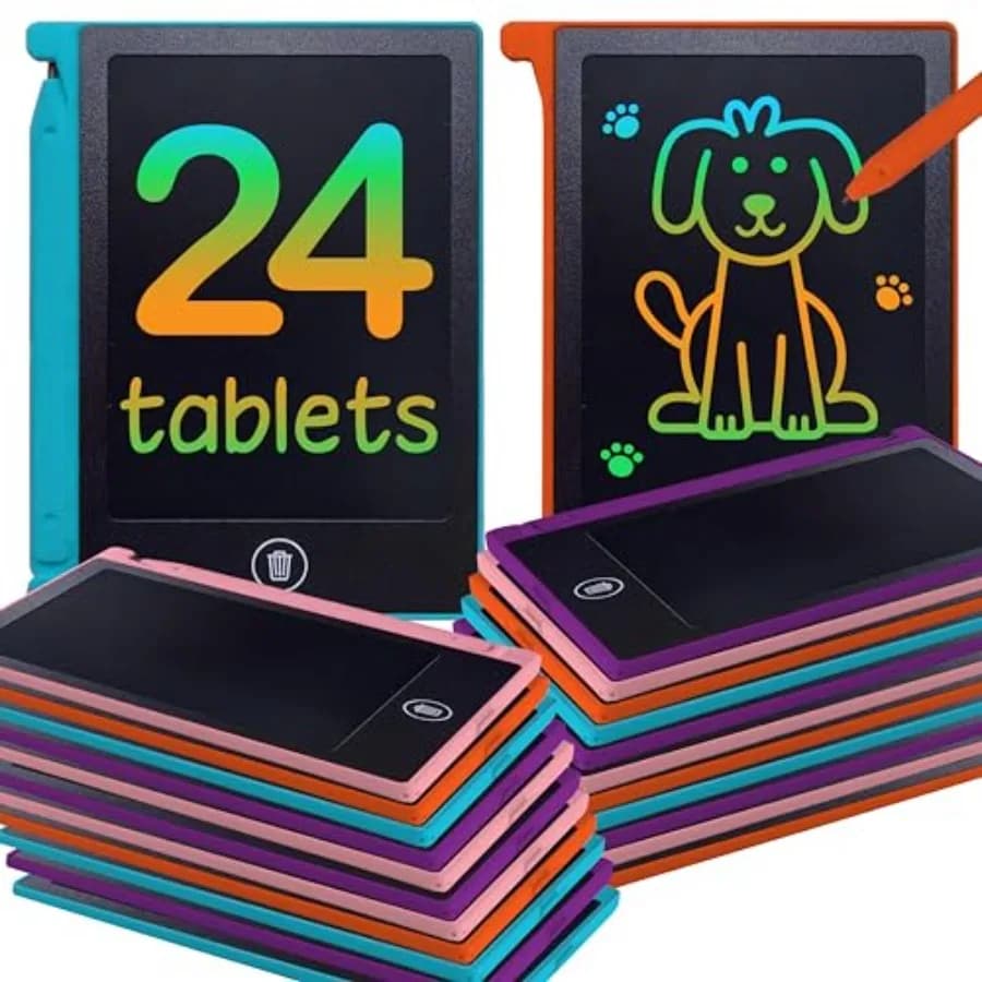 Mini Tablet LCD per Scrittura e Disegno da 4,5 Pollici, Gadget per Feste Divertente ed educativo per disegnare e schizziare. Perfect Go
