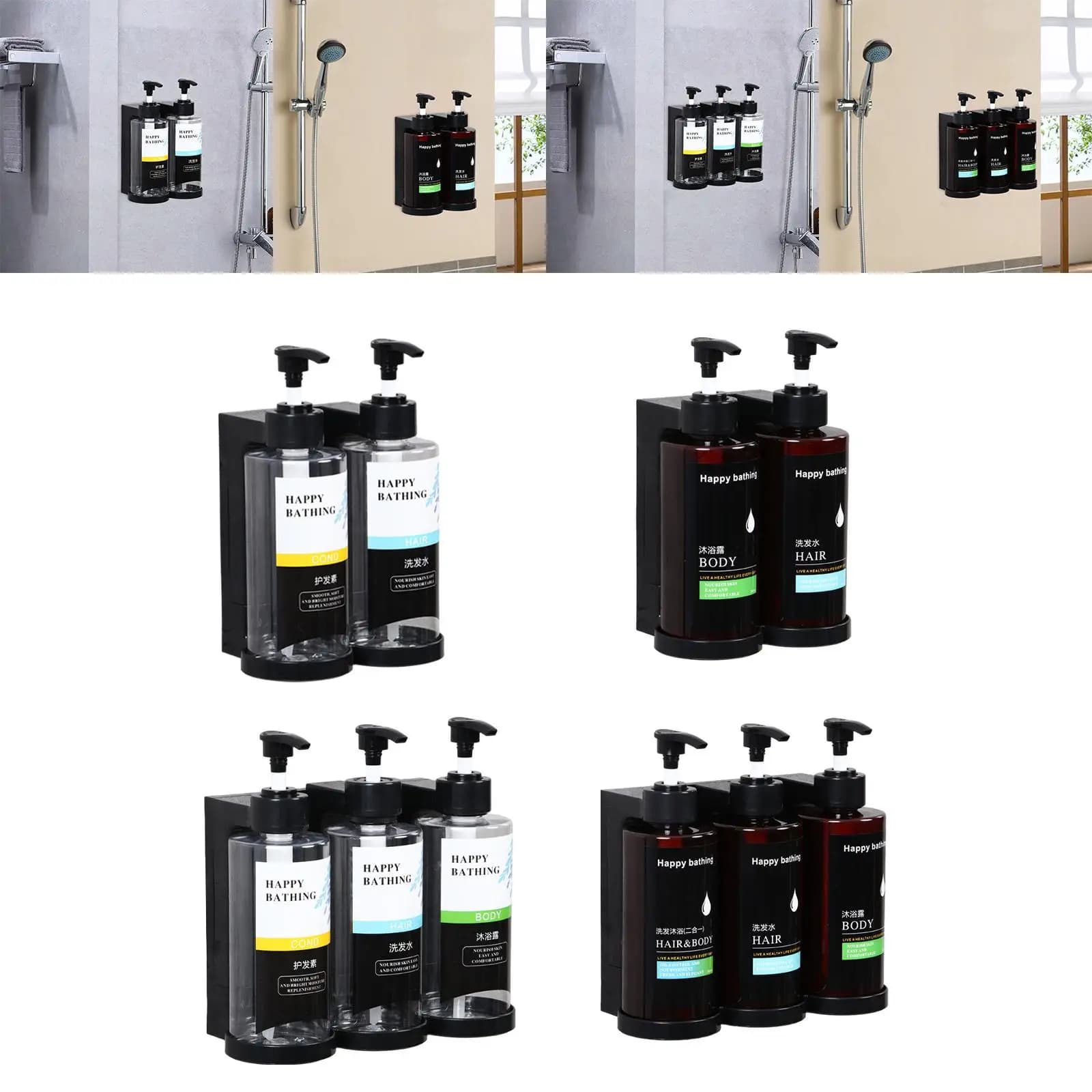 Hotel Shampoo Shower Gel, Separate Bottles, Hand Boxes, Hand Soap Dispensers