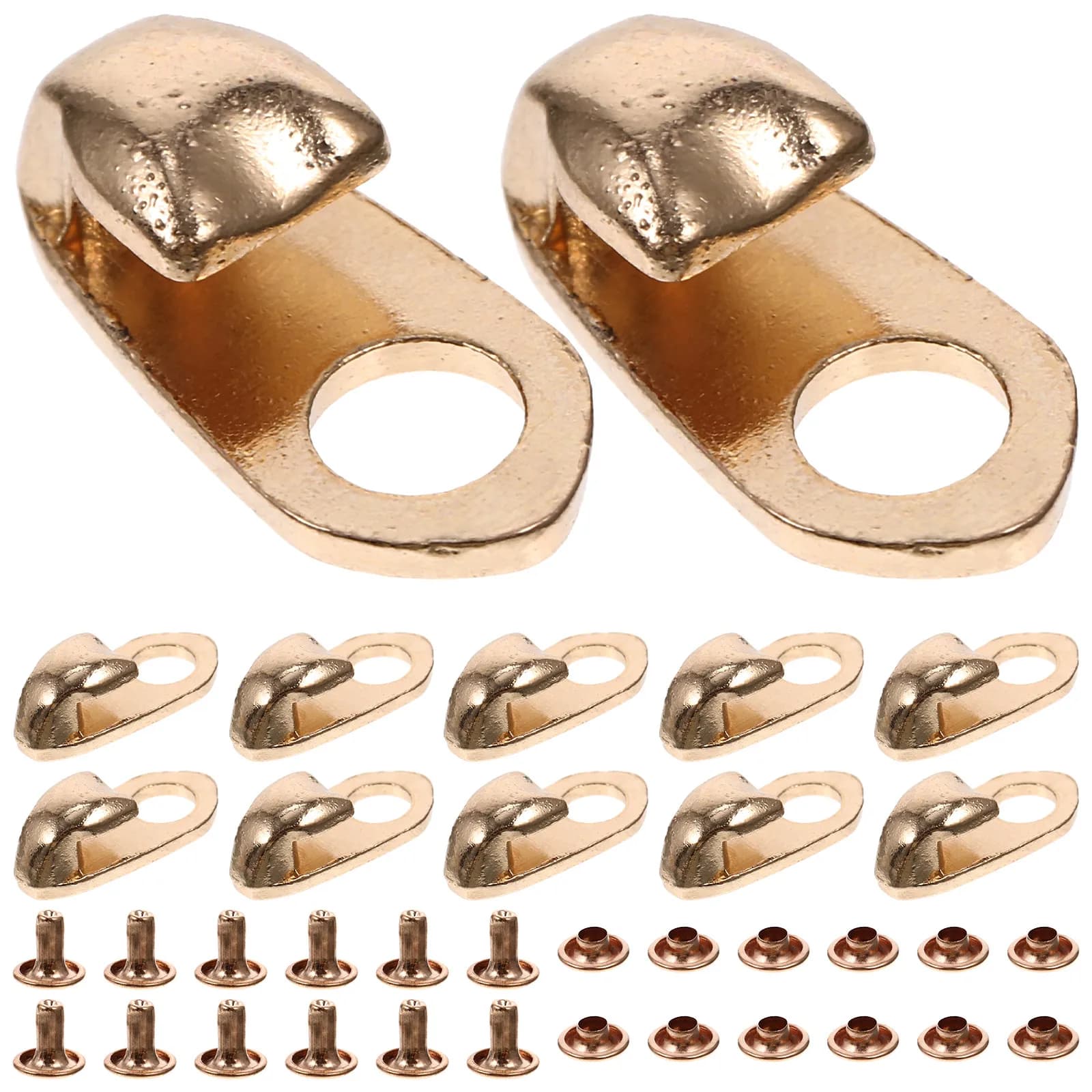 12Pcs Metal Shoelace Buckle Strong Alloy Shoe Buckle for Outdoor Boots Hiking Shoes Repair DIY Craft Supplies Boot Eyelet