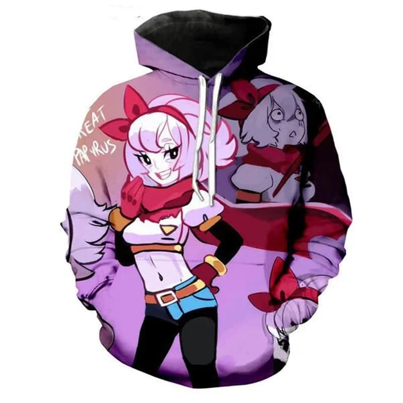 2026 2024 Undertale Sans Frisk Sweater Cosplay Costumes Hoodie Uchiha Itachi Anime Adult Men Ms 3D Printed Hooded Sweatshi KS5GB