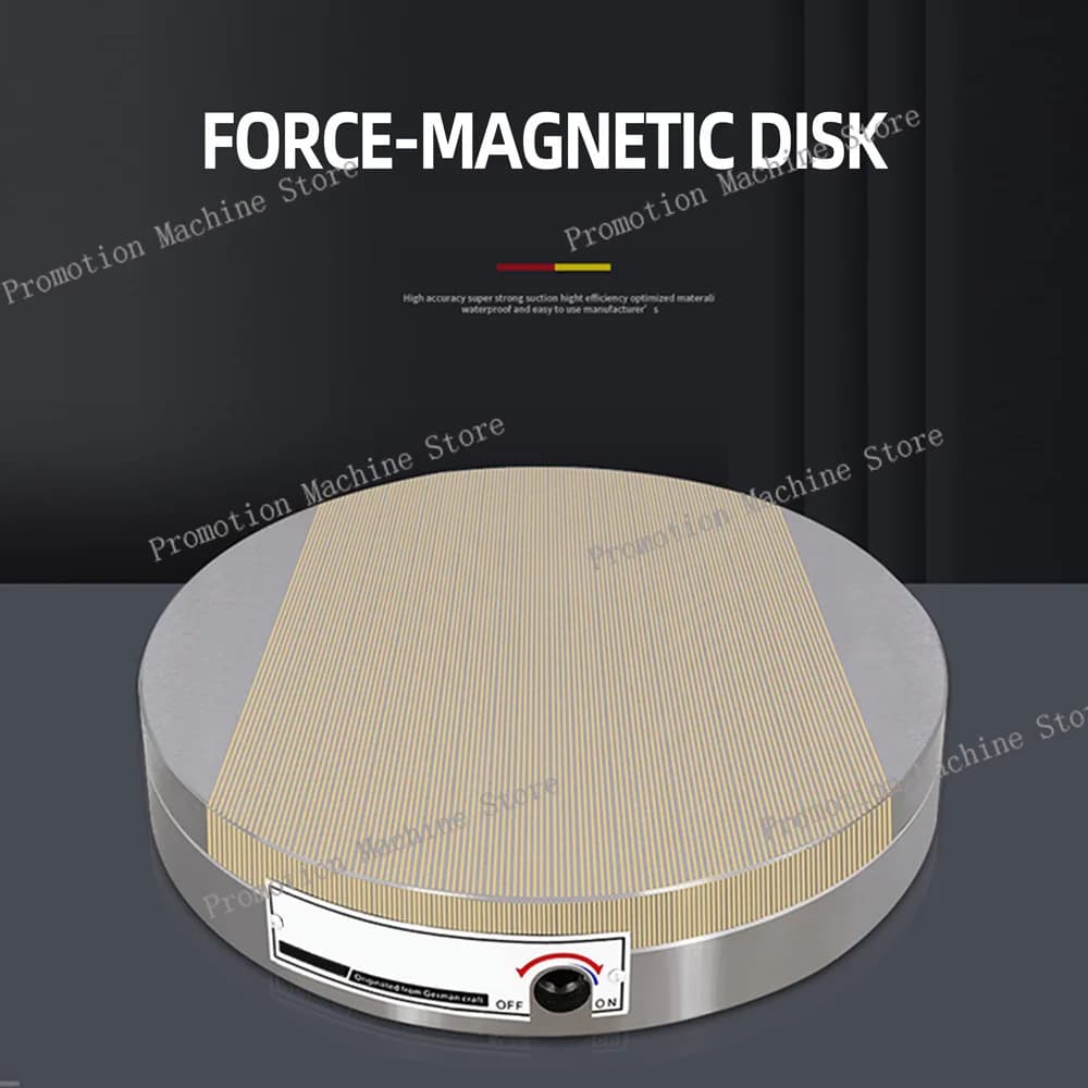 Rettificatrici per dischi abrasivi con mandrino magnetico in ottone permanente con ventosa a magnete permanente da 100 mm