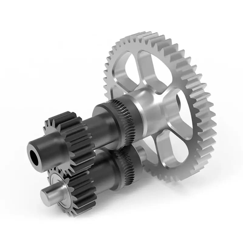 AED7-CNC Ingranaggio cilindrico Nano Rivestimento Ingranaggio per estrusore in acciaio inossidabile monopezzo per mini estrusore Sherpa per stampante 3D Voron V0