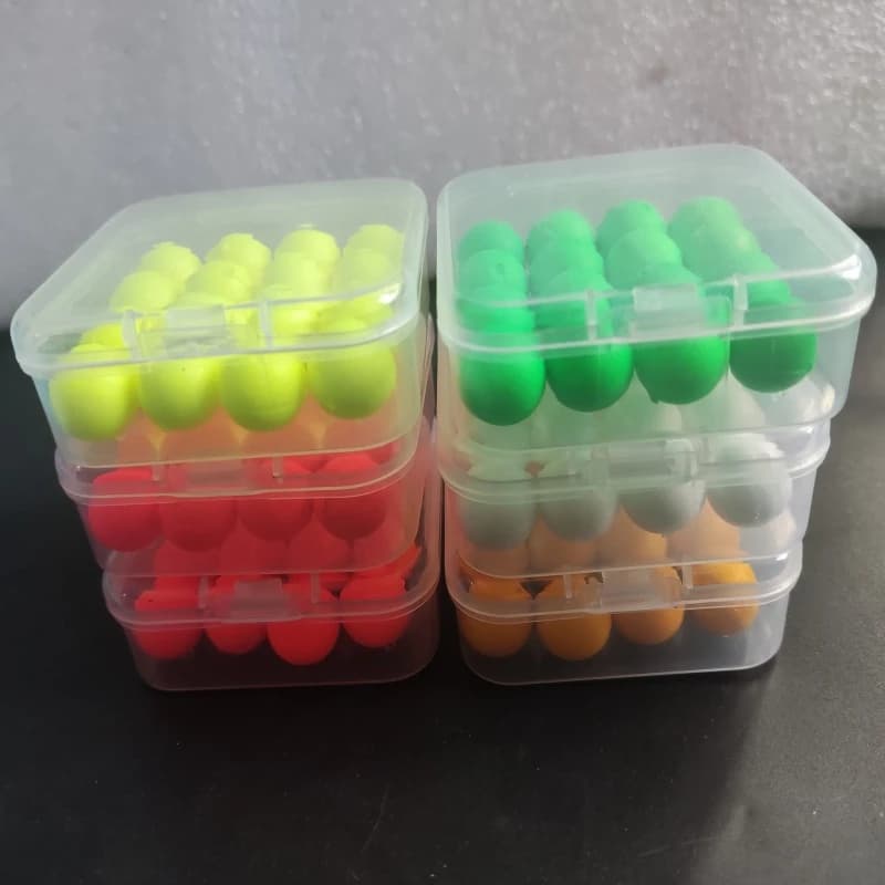 Pack of 16 Pills 12mm Carp Fishing Bait Boilie Zig Rig Carp Hair Zig Rig Method Pop Up Boilies Float Artificial Fake Lure Feeder