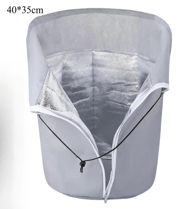 Protective cover for flower pot Thermal insulation cover for breathable garden plants and absorbing water Cold-proof fruit tree