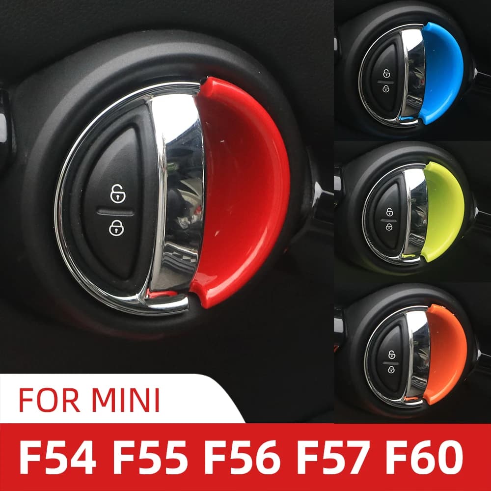 ABS di Plastica UV Protetto Mini Ray Style Maniglia Della Porta Della Copertura di Accessori Per mini cooper F56 F57 F54 F60 F55