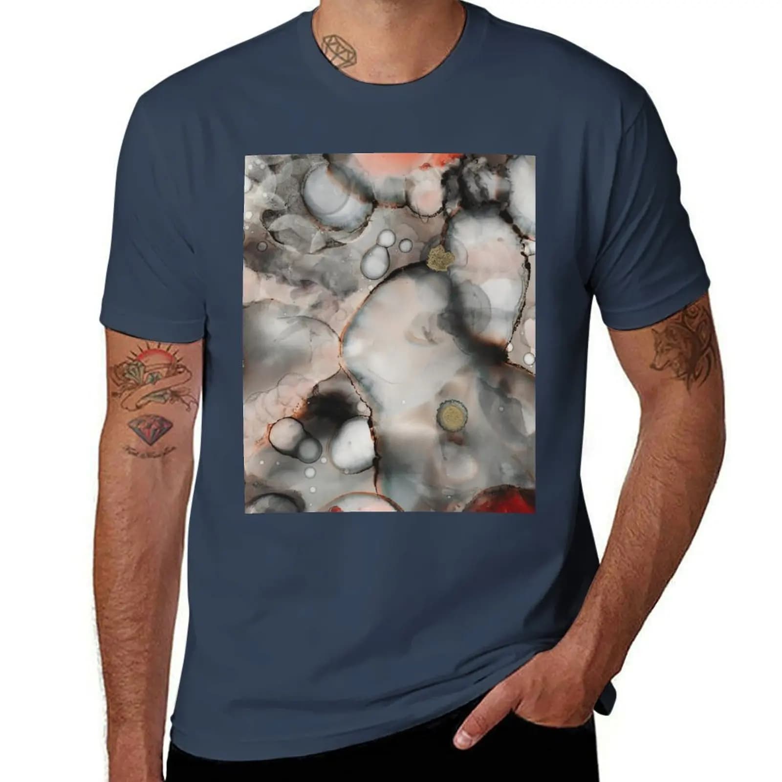 T-shirt Ink 11, comoda maglietta da indossare tutti i giorni